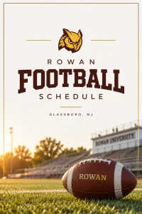 Rowan University Football Schedule