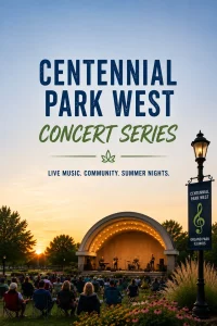 Centennial Park West Concert Series Summer 2026